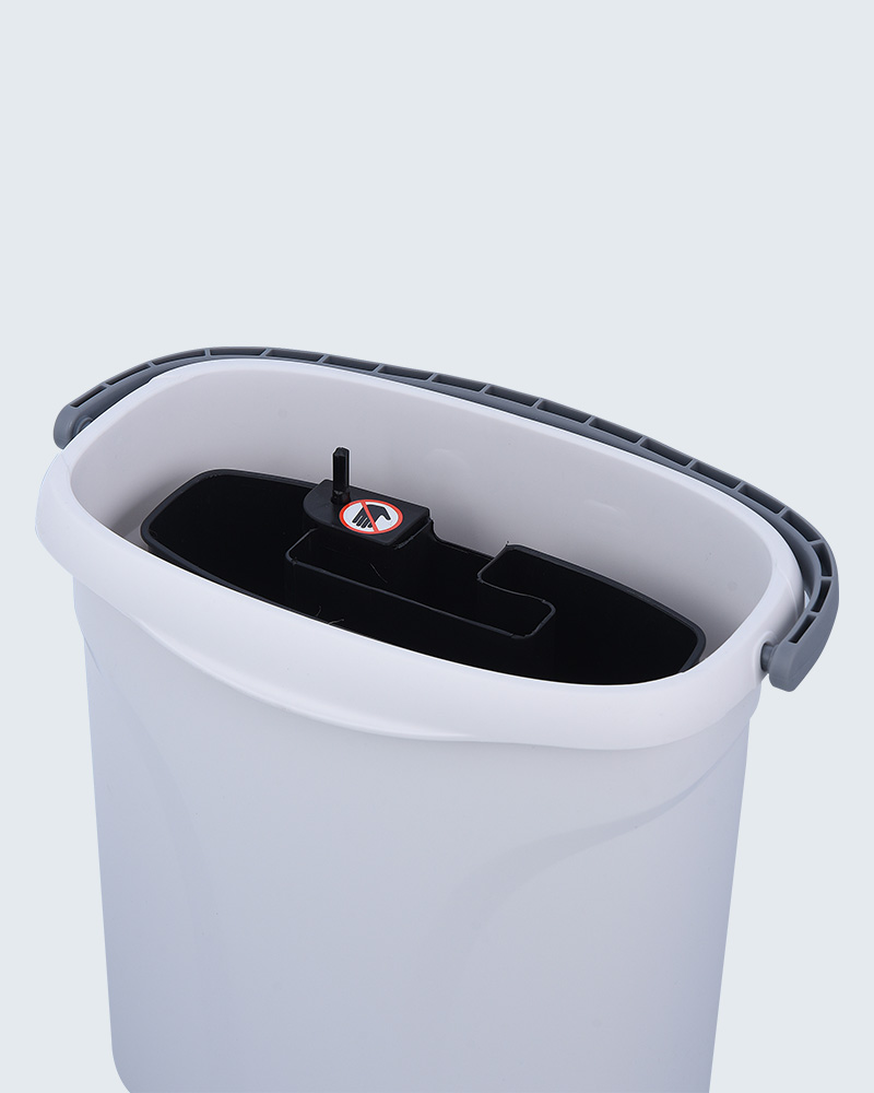 مجموعة دلو ممسحة ممسحة لفصل المياه المتسخة ذات منطقة مزدوجة وتحكم مزدوج من Mopx